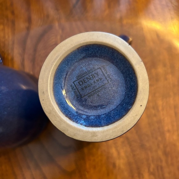 Denby England Storm Plum Set/2 Footed Mugs - Picture 3 of 12